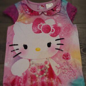 Hello Kitty Short Sleeve Size 6
